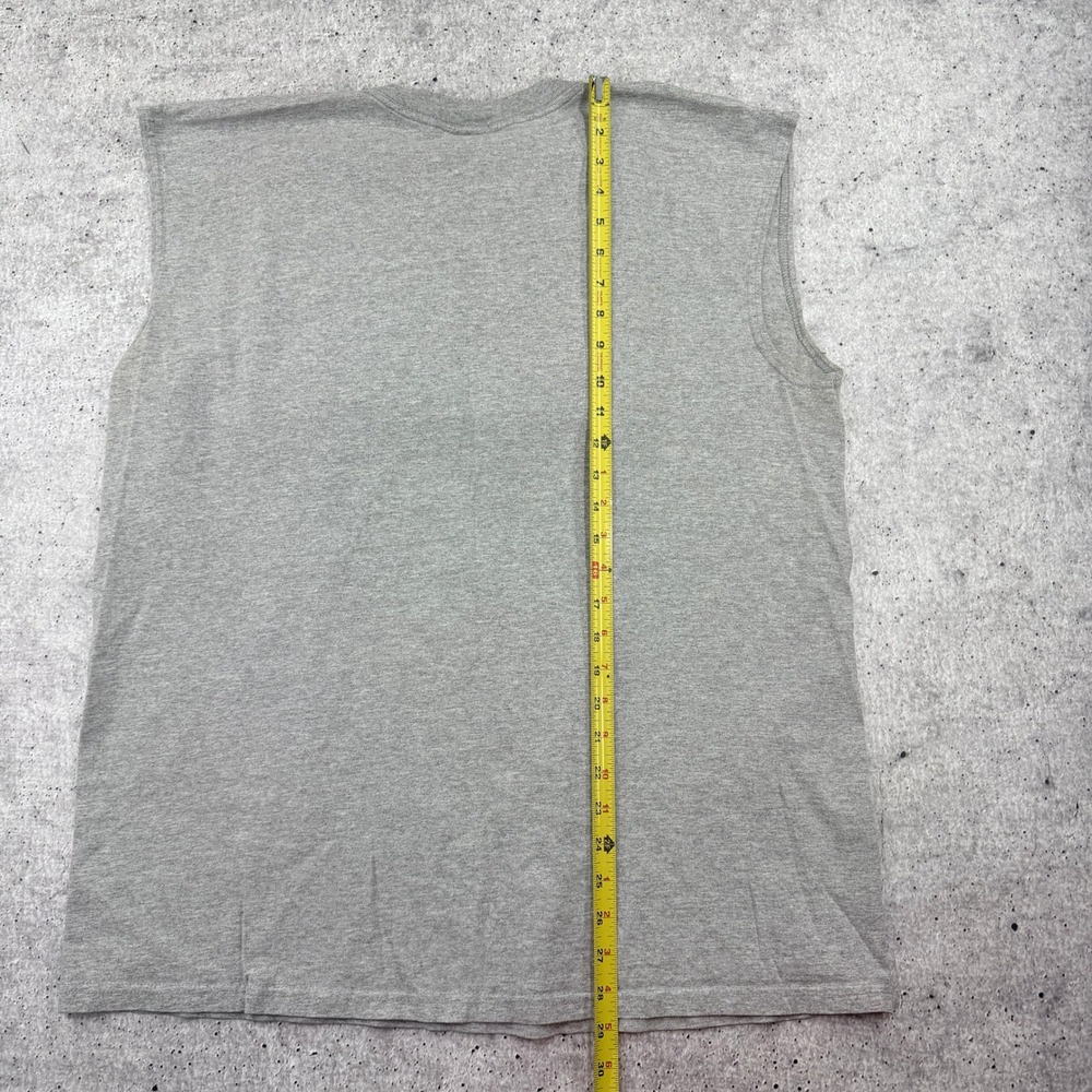 Y2K Philadelphia Eagles NFL Football Sleeveless Gray Tank Top Mens XL - Picture 8 of 9